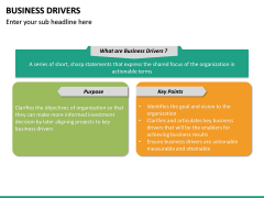 Business drivers free PPT slide 2