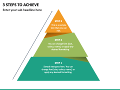 3 Steps To Achieve PPT Slide 2