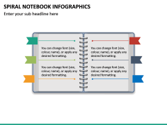 Spiral Notebook Infographics PPT Slide 2