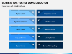 Barriers to Effective Communication PPT Slide 2