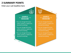 2 Summary Points PPT Slide 2