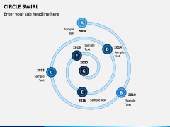 Circle Swirl PPT Slide 10