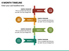 4 Month Timeline PPT Slide 2