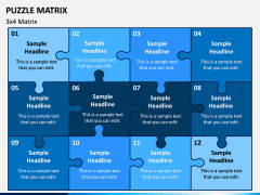 Puzzle Matrix PPT Slide 5