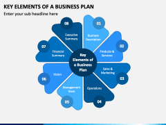 Key Elements of A Business Plan PPT Slide 1