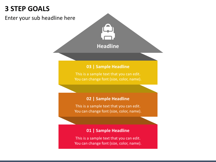 3 Step Goals Slide 1