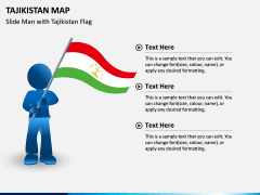 Tajikistan Map PPT Slide 4