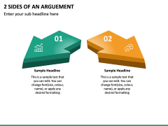 2 Sides of an Arguement PPT Slide 2