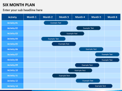 Six Month Plan PPT Slide 3