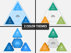 Arrow Triangle PPT Cover Slide
