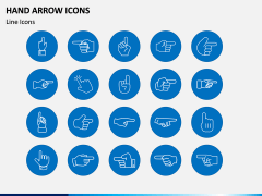 Hand Arrows PPT Slide 2