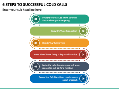 6 Steps To Successful Cold Calls PPT Slide 2