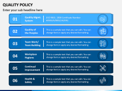 Quality Policy PPT Slide 4