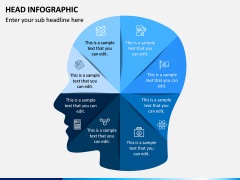 Head Infographics PPT Slide 4
