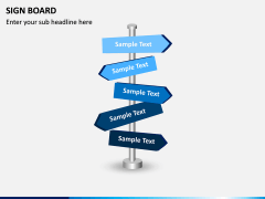 Sign Board PPT Slide 11