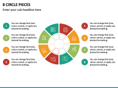 8 Circle Pieces PPT Slide 2