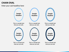 Chain Oval PPT Slide 6
