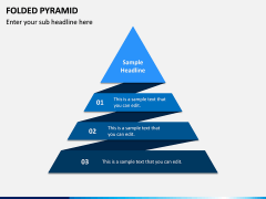 Folded Pyramid PPT Slide 7