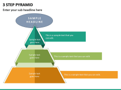 3 Step Pyramid PPT Slide 2