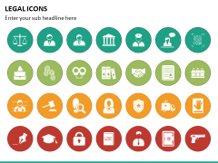 Legal Icons PPT Slide 3