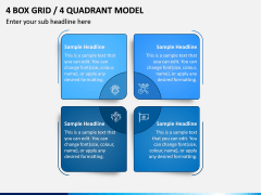 4 Box Grid PPT Slide 2