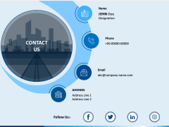 Contact Information Slides PPT Slide 6