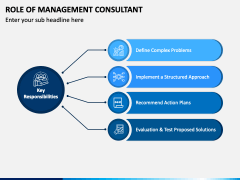 Role of Management Consultant PPT Slide 1
