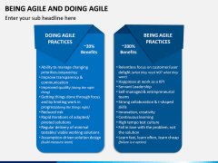 Being Agile and Doing Agile PPT Slide 5