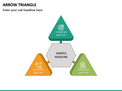 Arrow Triangle PPT Slide 3