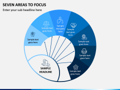 Seven Areas To Focus PPT Slide 1