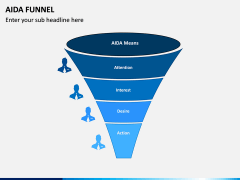 Aida Funnel PPT Slide 1