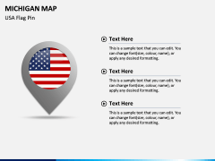 Michigan Map PPT Slide 6