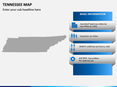 Tennessee Map PPT Slide 4