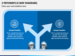 2 Pathways (2 Way Diagram) PPT Slide 1