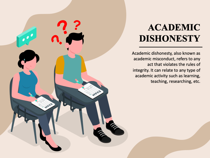 Academic Dishonesty PPT Slide 1