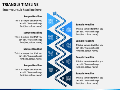 Triangle Timeline PPT Slide 6