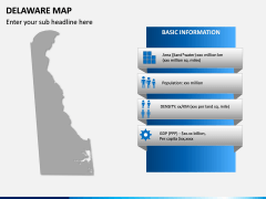 Delaware Map PPT Slide 4