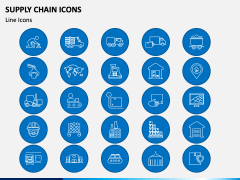 Supply Chain Icons PPT Slide 3