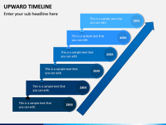 Upward Timeline PPT Slide 4
