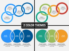 Linear Venn Diagram PPT Cover Slide
