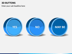 3d Buttons PPT Slide 2