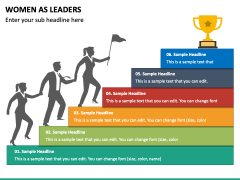 Women as Leaders Free PPT Slide 2