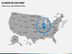illinois Map PPT Slide 5