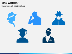 Man With Hat PPT Slide 1