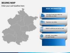 Beijing Map PPT Slide 3