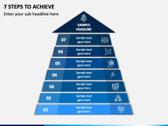 7 Steps To Achieve PPT Slide 1