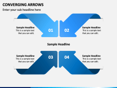 Converging Arrows PPT Slide 10