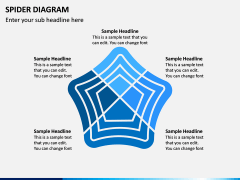 Spider Diagram PPT Slide 1