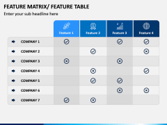 Features Matrix PPT Slide 4