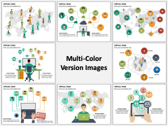 Virtual Team Multicolor Combined